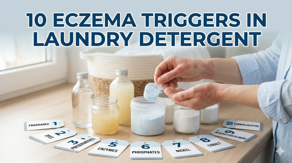 10 Eczema Triggers in Laundry Detergent - EczemaFeed
